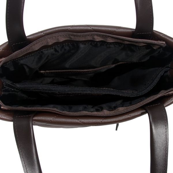 Женская сумка МІС 36075 коричневая
