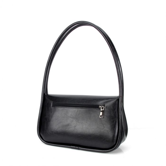Жіноча сумка - багет МІС 36170 чорна
