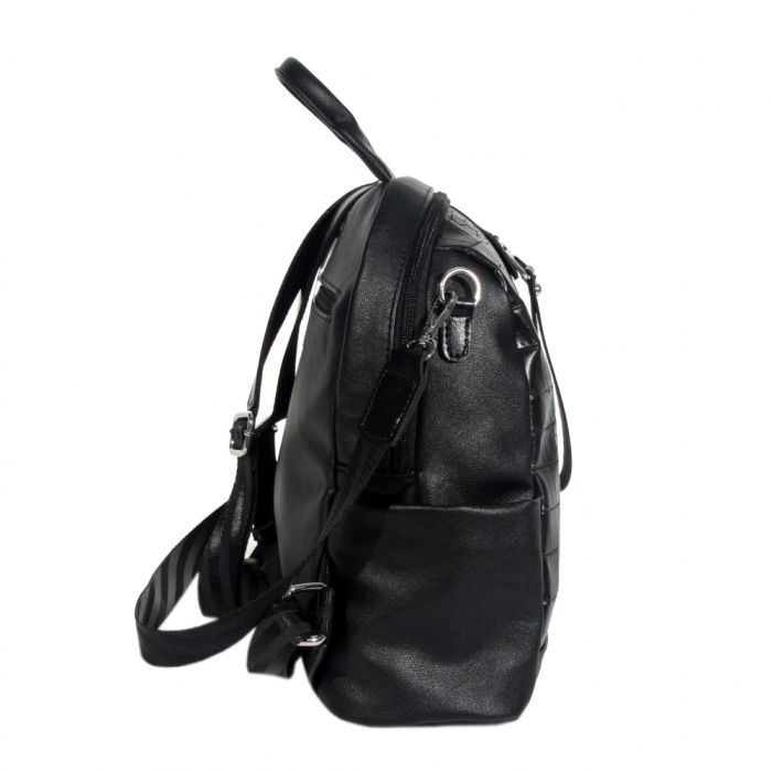 Міський рюкзак-сумка МІС 36010 чорний