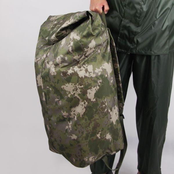 Тактичний рюкзак баул зелений піксель