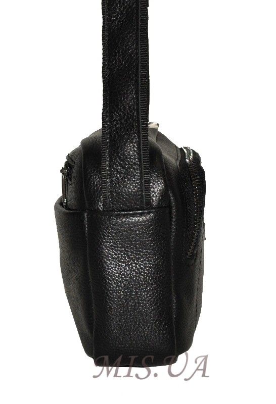 Мужская сумка 4388 из натуральной кожи черная