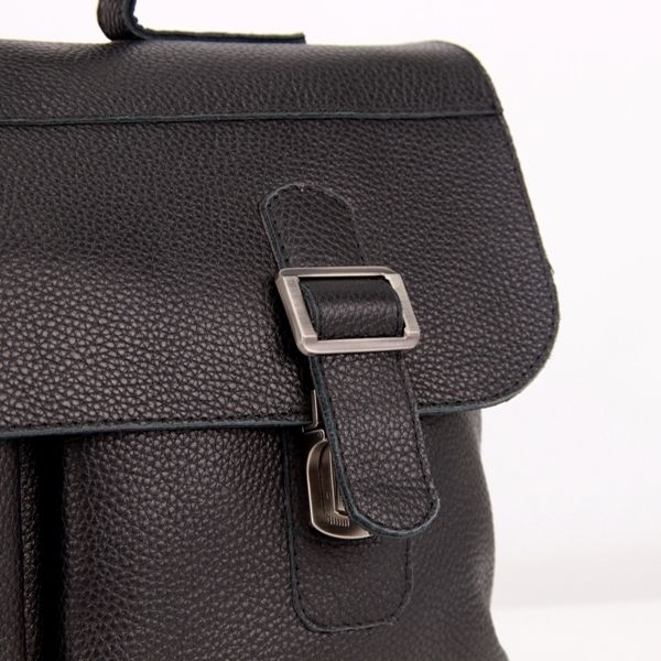 Мужской кожаный портфель 4227 черный