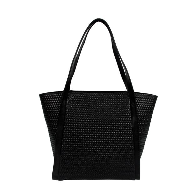 Жіноча шкіряна сумка МІС 2648 чорна