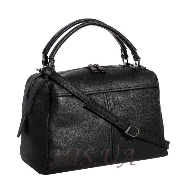 Женская кожаная сумка MIC 2590 черная