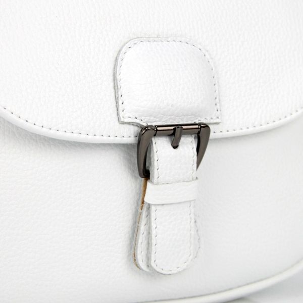 Жіноча шкіряна сумка MIC 2715 біла