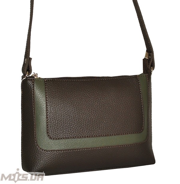 Жіноча сумка 35571 темно - коричнева